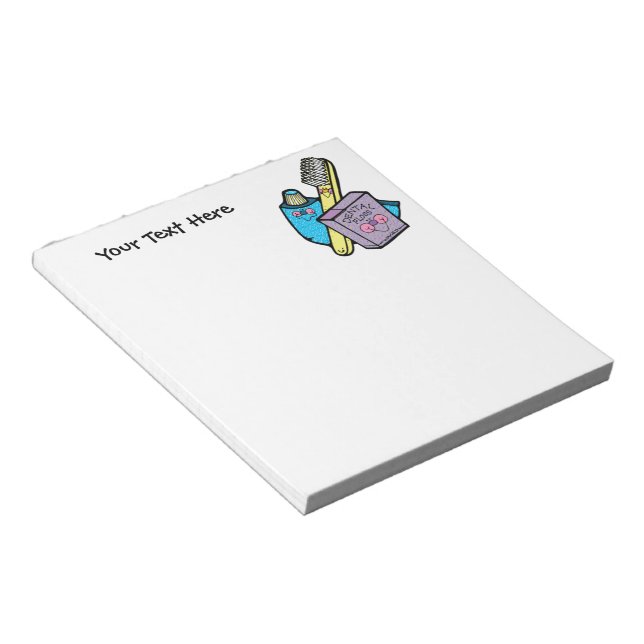 Dental (customizable) notepad (Angled)
