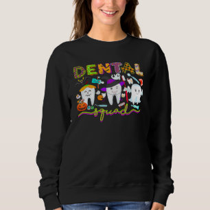 Dental Dentist Halloween Boos Crew Costume Sweatshirt