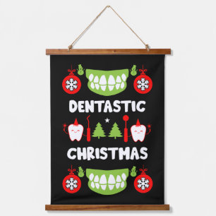 Dental Doctor Xmas Hanging Tapestry