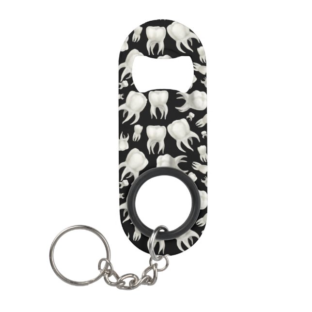 Dental Dream Dentists Tooth Bottle Opener Mini Bottle Opener (Front)