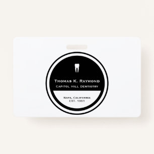 Dental Employee Badge