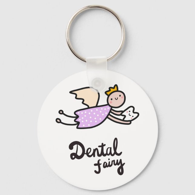 Dental Fairy Keychain (Front)