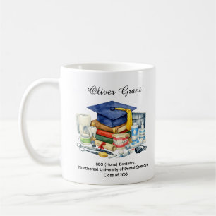 🎓Dental Graduate Custom Name & Degree Coffee Mug