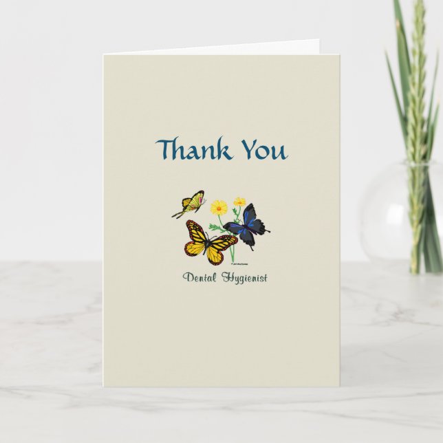 Dental Hygienist BFLY Thank You (Front)