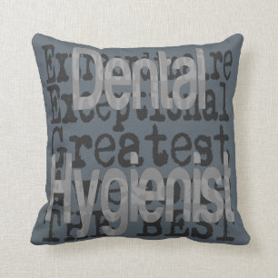 Dental Hygienist Extraordinaire Throw Pillow