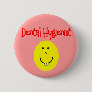 dental hygienist gifts---Funny 2 Inch Round Button