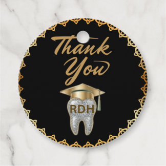 Dental Hygienist Graduation Gift Tag | Personalize