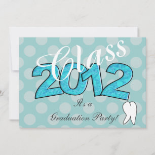 Dental Hygienist Graduation Party Invitations 2012