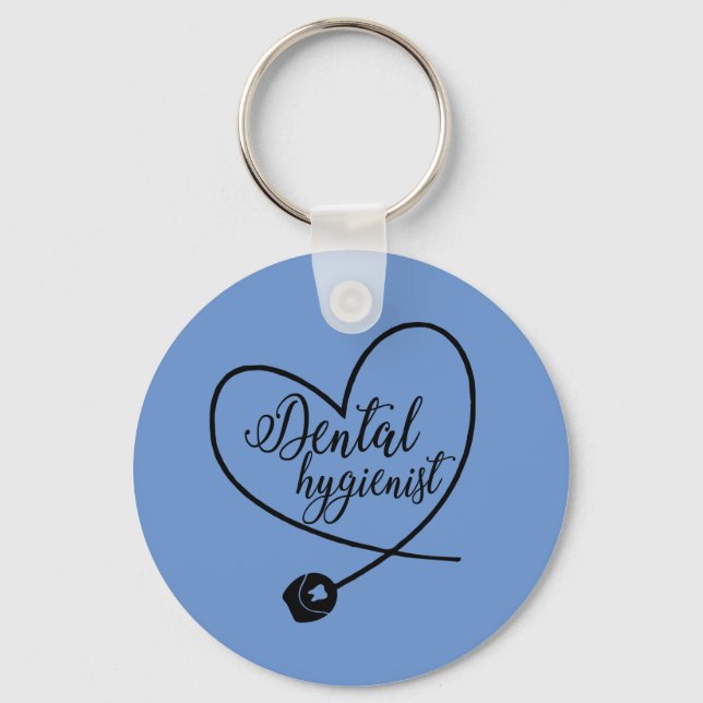 Dental Hygienist Keychain (Front)