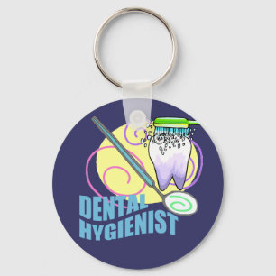 Dental Hygienist Keychain