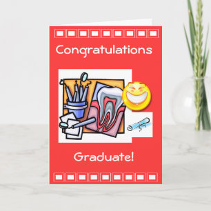 Dental Industry Graduation Card