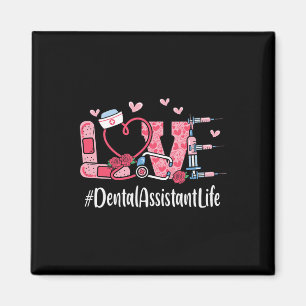 Dental Istant Love Valentine Day Women Heart Appre Magnet