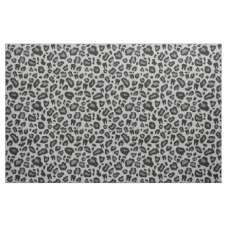 Dental leopard print fabric