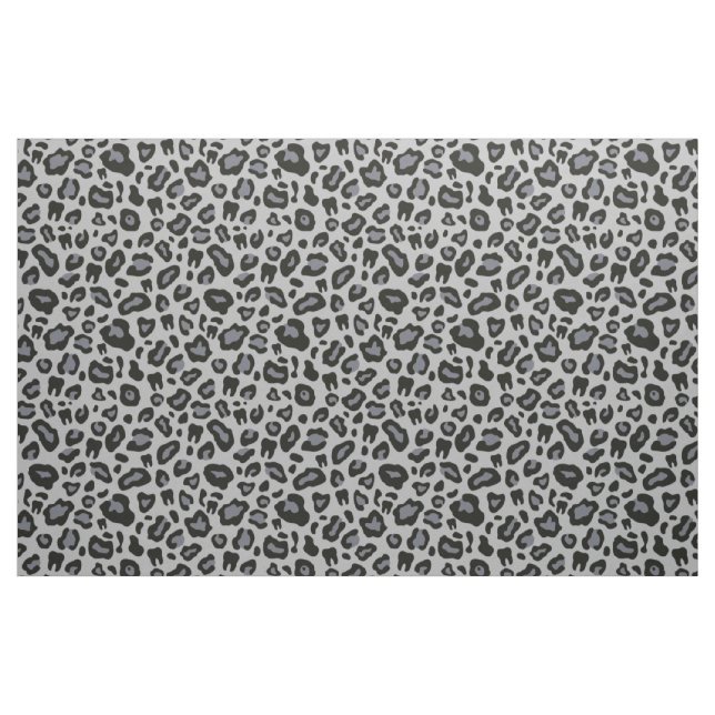 Dental leopard print fabric (Fat Quarter)