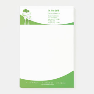 Dental Médicale Mint Leaf Tooth - Post-it® Notes