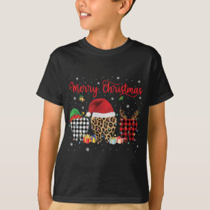 Dental Merry Christmas Santa Hat Pajama Funny Dent T-Shirt