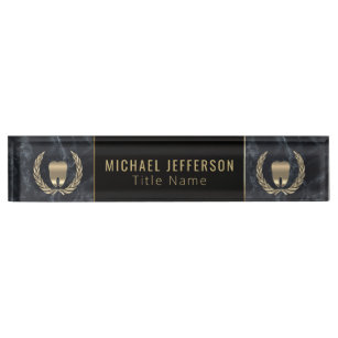 Dental Student Desk Name Plates Zazzle Ca