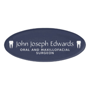 Dental Office Name Tag