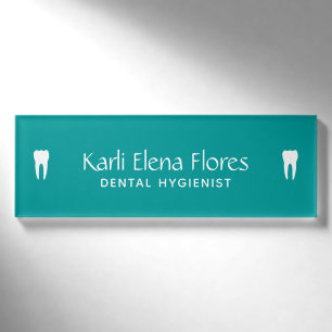 Dental Office Name Tag