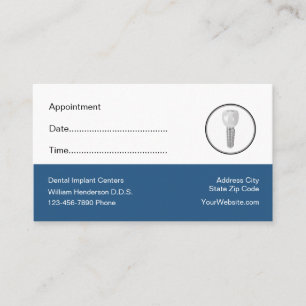 Dental Office Patient Appointment Reminder 