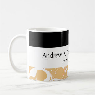 Dental Office Staff Pro Damask Coffee Mug