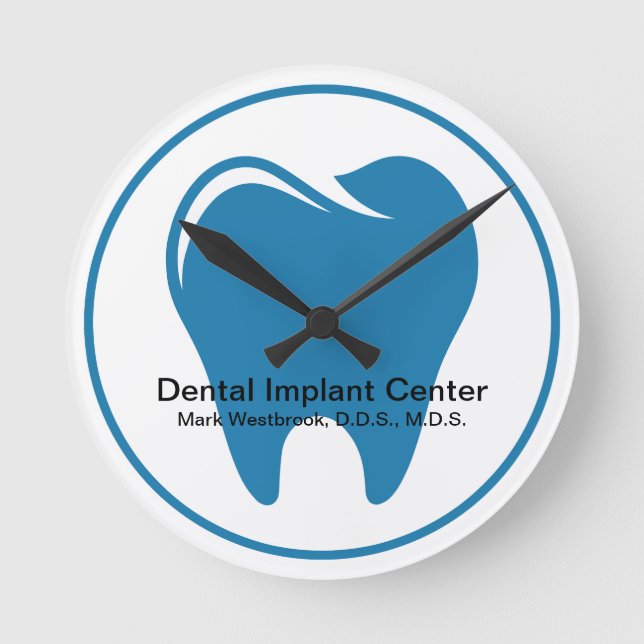 Dental Office Waiting Room Clocks Design (Front)