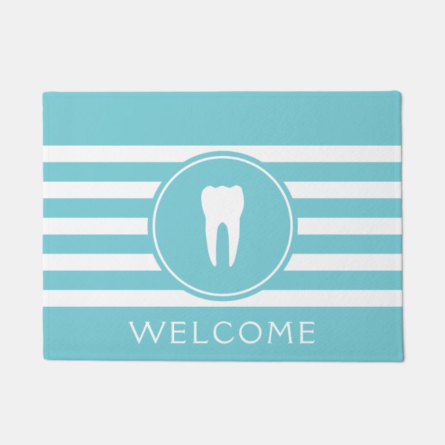 Dental Office Welcome Doormat (Front)