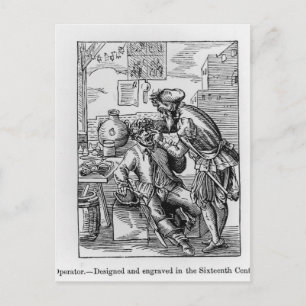 Dental Operator Postcard