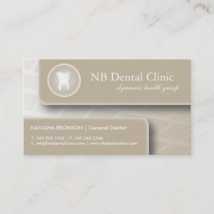 Dental / Orthopedist Business Cards