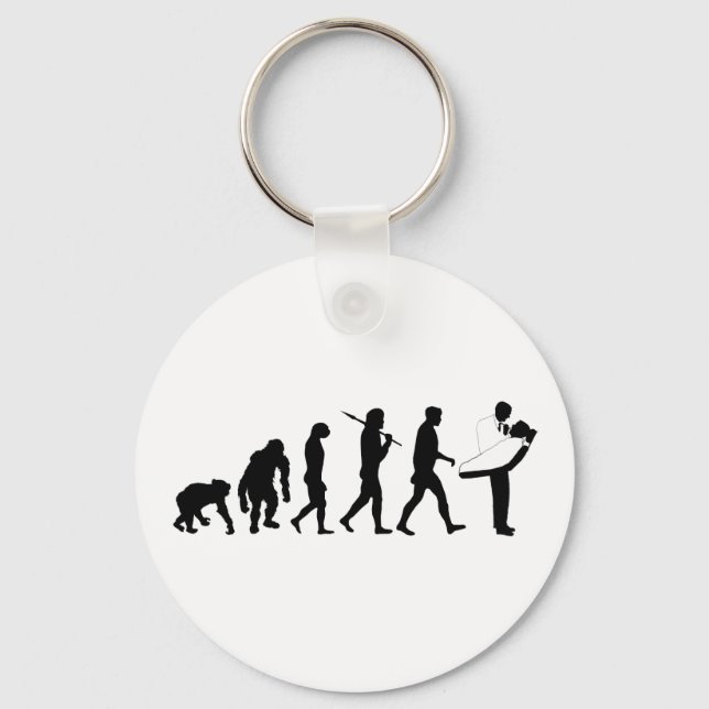 Dental practices and dental surgeons gear keychain (Front)