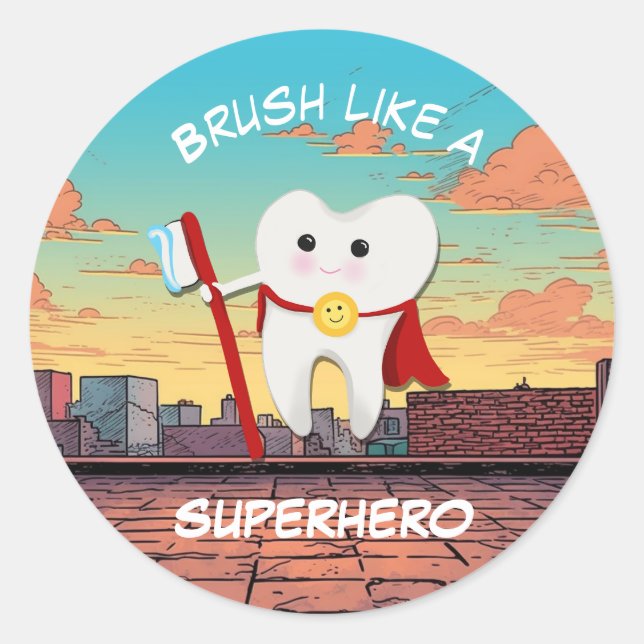 Dental Reward Stickers Pediatric Dentist Stickers (Front)