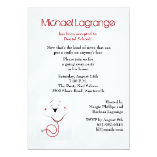 Dental School Graduation Invitations 6