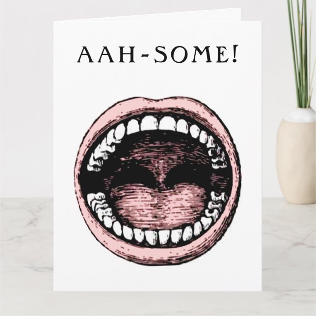 Dental School Grad Card (Front)