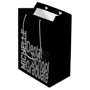 Dental School Graduate Extraordinaire CUSTOM Medium Gift Bag