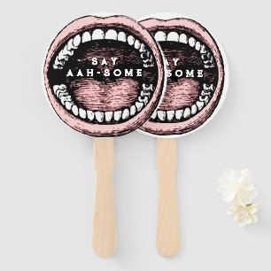 Dental School Graduation Novelty Hand Fan
