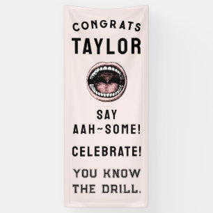 Dental School Graduation Party Banner