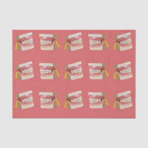 Dental School Graduation Party Gift Tissue Paper