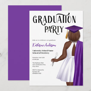 Dental School Graduation Party Invitation