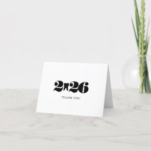Dental School Graduation Thank You Card
