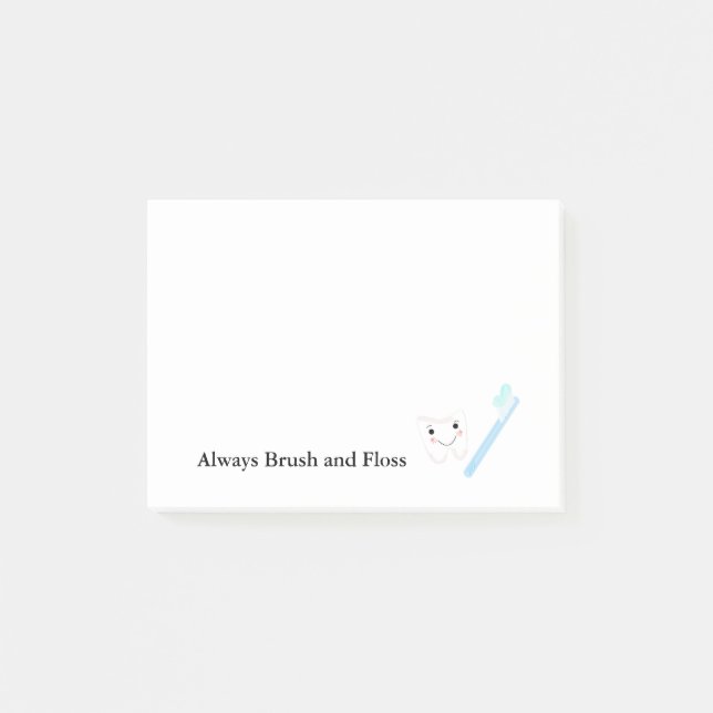 Dental Slogan Post-it Notes (Front)