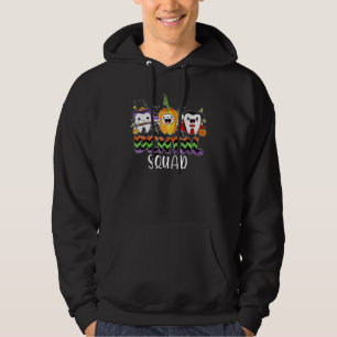 Dental Squad Costume Trick Or Teeth Denstist Hallo Hoodie