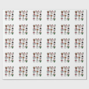 Dental Squad Dentist Christmas Holiday Xmas  Wrapping Paper