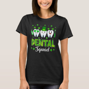 Dental Squad Leprechaun Teeth St Patricks Day Toot T-Shirt