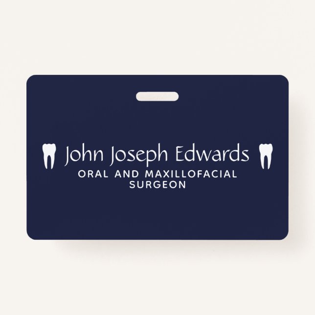 Dental Staff Badge (Front)
