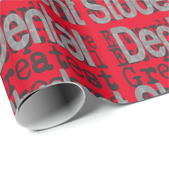 Dental Student Extraordinaire Wrapping Paper (Roll Corner)