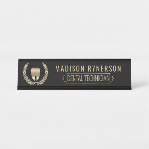 Dental Technician Desk Name Plate