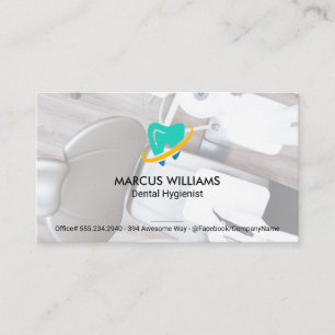 Dental Tools Dentist Office Business Card