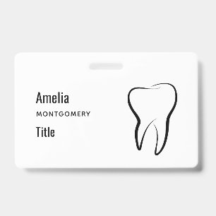 Dental Tooth Dentistry Clinic Medical Badge