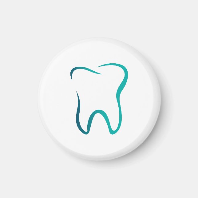 Dental Tooth Dentistry Medical Image Magnet (Front)