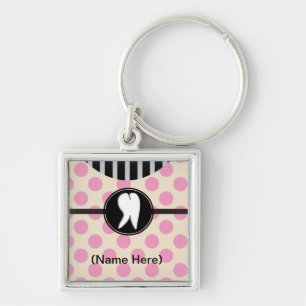 Dental Tooth Design Gifts Keychain